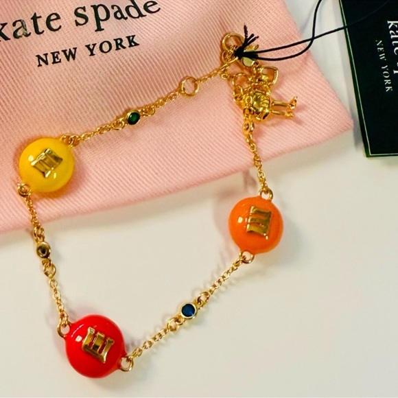 $128 Kate Spade M&M’s Bracelet - Picture 3 of 7